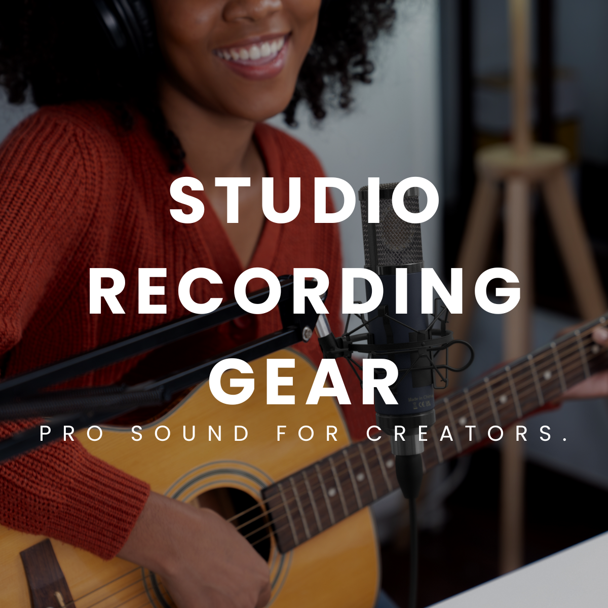 Studio Recording Gear Collection